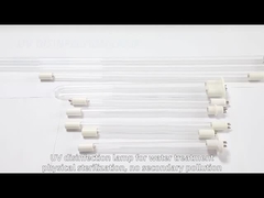T5 150 mm UVC ziekteverdelgende lamplamp 8W 4 PIN Dubbel End Quartz Tube