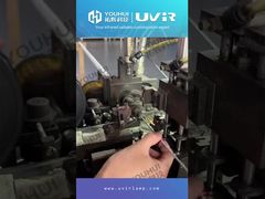 SHW100757 Enkelvoudige halogeen gecoate witte rechte buis, enkelvoudige buis combinatie infraroodlamp