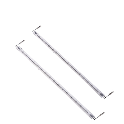 SHC100469 Clear quartz Short wave heater tube single IR Halogen Lamp