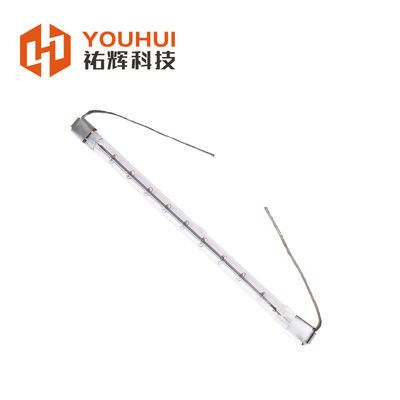 SHC100731 Duidelijk kwarts 8-14mm Sk17 basis halogeenverwarmingsbuis Infraroodzenders