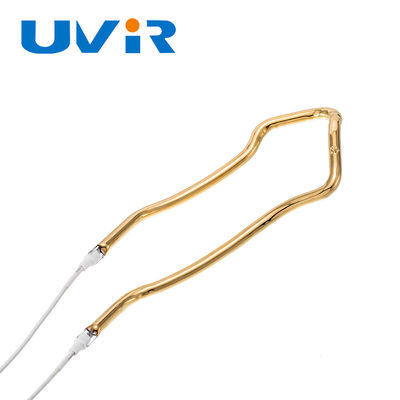 Goede prijs 3D Gouden Halogeen Infrarood Verwarmingsbuis 150-6000W Kortegolf Lamp online