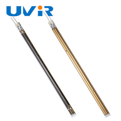 Goede prijs 2000W koolstofvezel infrarood verwarmingslamp met goudcoating online