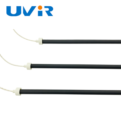 Goede prijs UVIR Maatwerk Ir Verwarmingslamp 1500W Kwarts Infrarood Lange Golf Zwarte Buis online