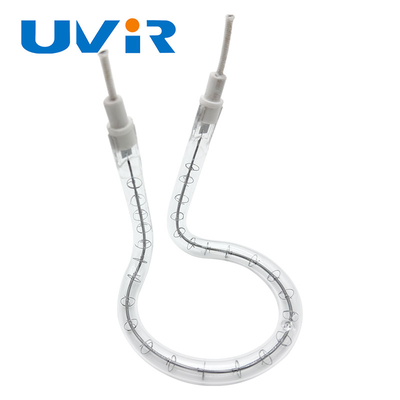 Goede prijs Aanpasbare UVIR-ring-infraroodlampen witte coating kwartsbuis halogeen-ir lamp 200-4000W online