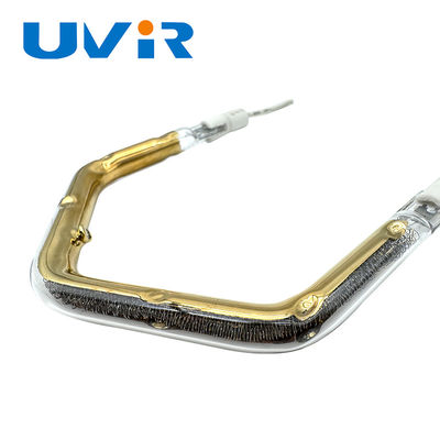 Goede prijs Goud gecoate infrarood verwarmingselement buis 45-480V 150-6000W online