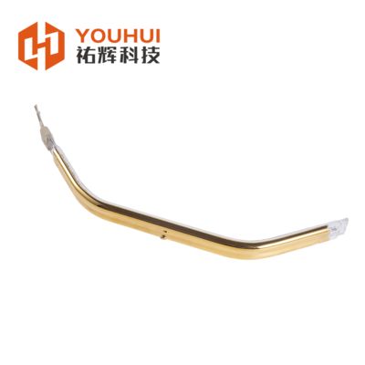 Goede prijs Goud gecoate korte golf infrarood verwarmingselement buis 150-6000W online