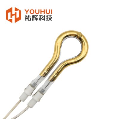 Goede prijs CE Certified 99.99% Pure Quartz Ring Infrared Lamp for Automotive Applications online