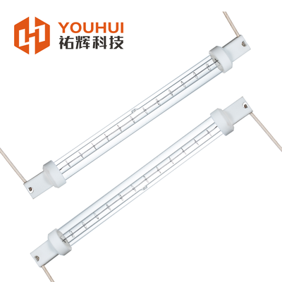 Aanpasbare 200-4000W korte golf IR-emitter met 5000 uur levensduur en 1-2μm golflengte voor industriële verwarming