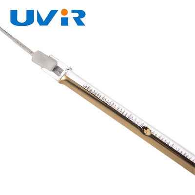 Goede prijs R7S de gouden Infrarode Lampen 600W 230V van het Deklaagkwarts voor het Drogen het Genezen online