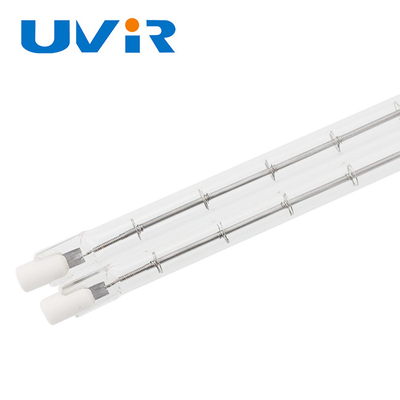 Goede prijs Transparante golf 10mm van Kwarts Infrarode Heater Lamps Short diameter online
