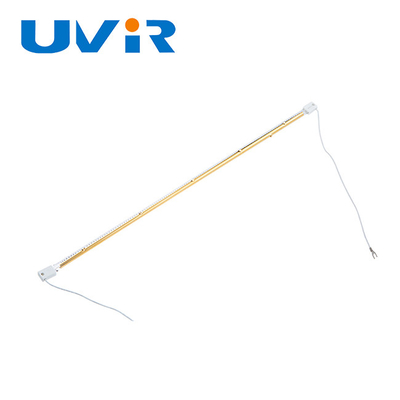 Goede prijs SK15 Infrarode de Hittelampen van het basiskwarts 1200 watts gouden reflector online