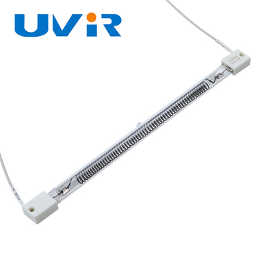 Goede prijs SK15 de infrarode Verwarmers van de Koolstofvezel 24mm diameters met witte deklaag online