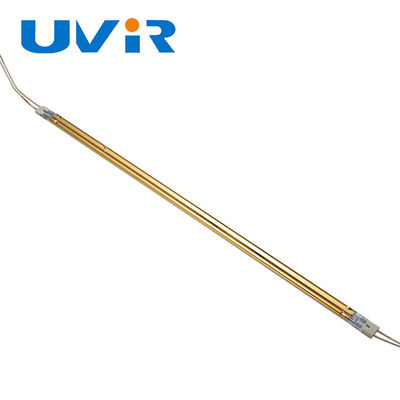 Goede prijs 440V 4000W C-type Twin Tube Infrarood Verwarmingslamp Goud bedekt online