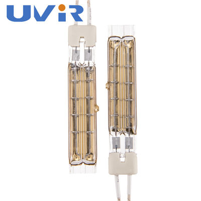 Goede prijs TC01 Gouden Twin Tube Infrarood Verwarmingslamp 500V Kwarts online