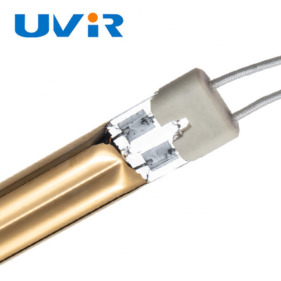 Goede prijs Gouden Koolstofvezel Infrarode het Verwarmen Lamp 380V 4800W voor het Drogen online
