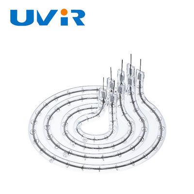 Goede prijs 480V 6000W Halogeenfilament Infrarood Verwarmingslamp 511mm Diameter online