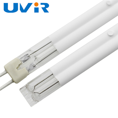 Goede prijs De witte Infrarode Lampen van de Kwarts Tweelingbuis met 500mm Hitteefficiency online