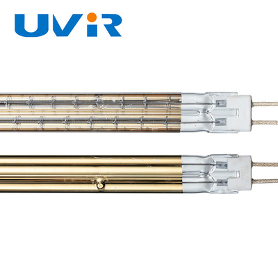 Goede prijs Gouden Infrarode Lamp 1060mm van de deklaag Middelgrote Golf het Verwarmen lengte online