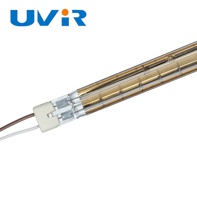 Goede prijs Korte de Hittelamp 400V 5400W 11x23mm van het Golfkwarts Gouden Reflector online
