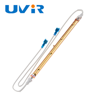 Goede prijs van het Kwarts Infrarode Lampen van 900W 220V de Golf gouden reflector Korte het verwarmen toebehoren voor oven online