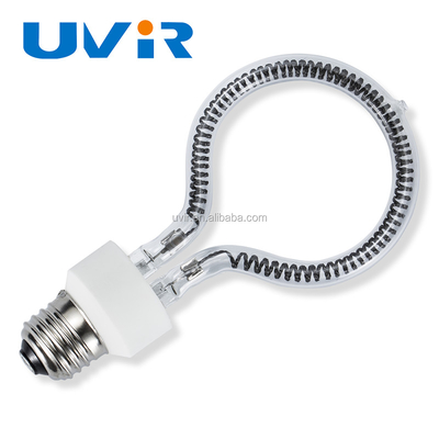 500W heldere infraroodverwarmingslamp met koolstofvezel, middengolf