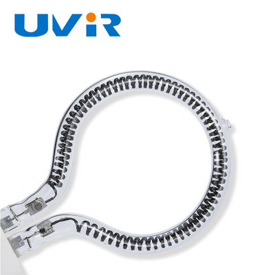 Good price 127V 500W ontruimen Reflectorkoolstof Infrarode het Verwarmen Lamp Ring Tube Medium Wave online