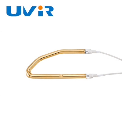 Infrarood-verwarmingselement buis 1380W 230V Goud bedekt