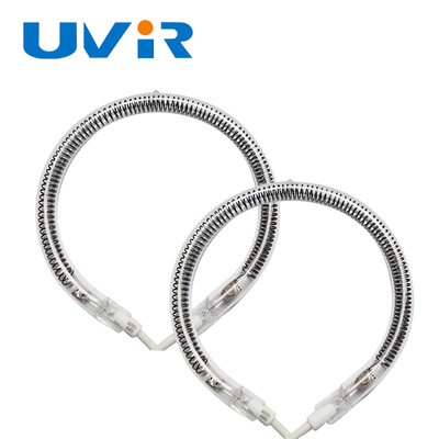 Aangepaste Ring Shaped Round Carbon Infrared-het Verwarmen Lamp