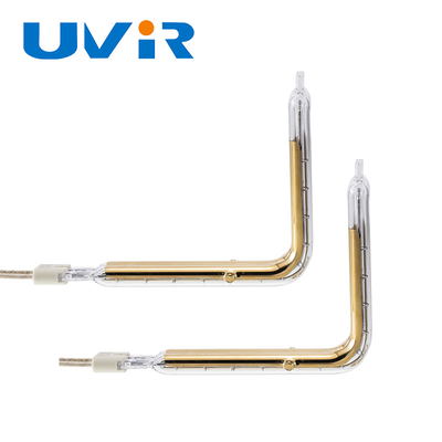Good price Het plastic Lassengoud plateerde Infrarood het Verwarmen Buis Dubbel Element online