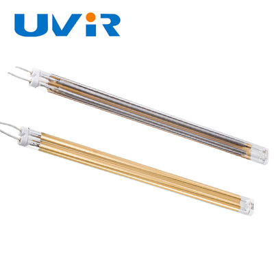 Good price Double Tube Medium Wave Infrarood Radiator Verwarmingslamp Verguld online