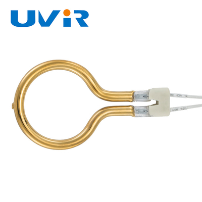 Good price Kwartsbuis Ring Infrared Lamps, Infrarode Buis 814mm van de Hittelamp Diameter online