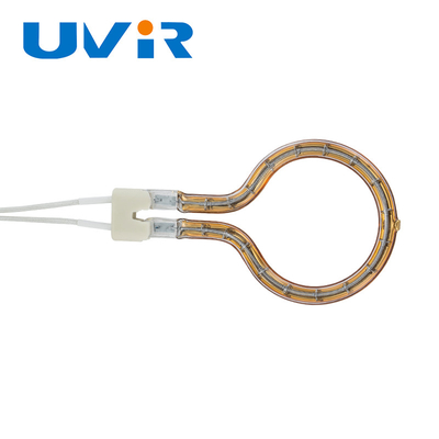 Good price Ring Shape Tube Quartz Infrared-het Verwarmen Lamp, Gouden Deklaag Heater Lamp 100-7600W online