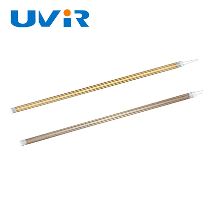 de Buis Middelgrote Golf van 2500w 415v Tweeling Infrarode het Verwarmen Lamp voor 3D Printers