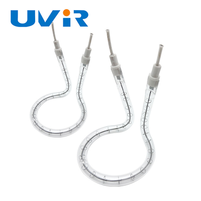 Quartz infrarood ring halogeen verwarmingslamp met stabiele kleurtemperatuur en lange levensduur