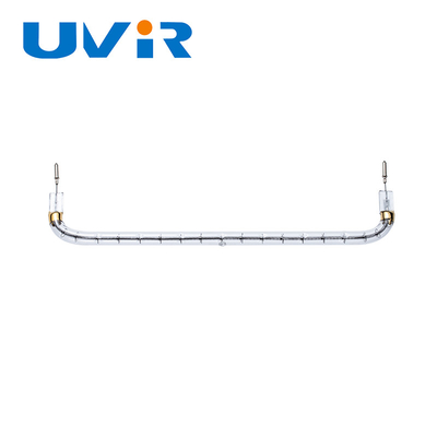 Good price UVIR op maat gemaakte kwartsglasverwarmingsbuis U-vormige infraroodlampbuis online