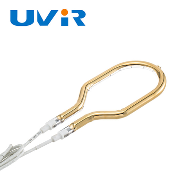 Good price 200-6000W Power Ring Quartz Infrarood Lampen met op maat gemaakte met goud bedekte enkelbuis verwarming accessoires online