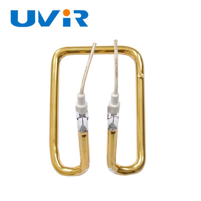 Aanpasbare 3D-vormige infrarood verwarmingselementbuis met 150-6000W vermogen en 45-480V spanning voor industriële verwarming