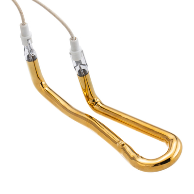 Good price 3D De contouren aangegeven van Infrarode de Bol230v 1660W Gouden Reflector van de Halogeenlamp online