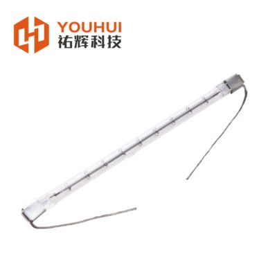 Goede prijs High quality quartz halogen heating lamp tube appears on both ends online