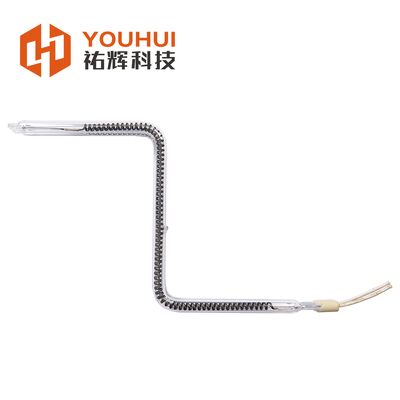 Infraroodverwarmingslamp met koolstoffilament met een filamenttemperatuur van 1100-2600°C en een levensduur van 5000 uur