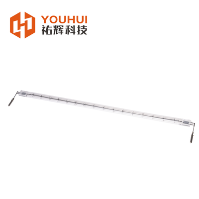 OEM Custom 5000h Levensduur 1s Reactietijd 1100-2600°C Gloeidraad Temperatuur Kwarts Infrarood Halogeen Verwarming Lamp