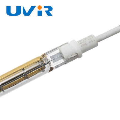 Goede prijs Goud gecoate RS-basis infrarood verwarmingslamp met korte golven 500W 230V online