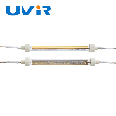 Good price De middelgrote van de de Hittelamp 120V 100W van het Golfhalogeen Infrarode Gouden Weerspiegelende Laag online