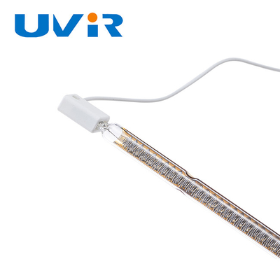 Goud gecoate rubijn dun IR halogeenlamp 1200W 230V SK15 basis