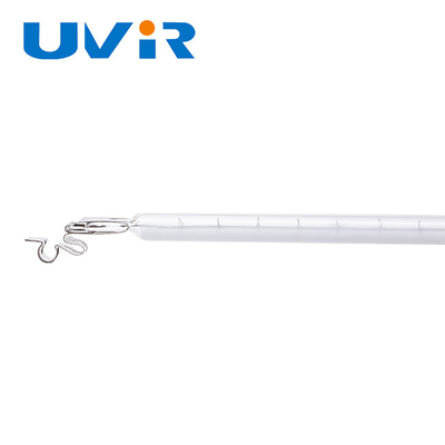 Witte Kwarts Infrarode Lampen, de korte golf Infrarode Heater Tube van de Metaalbasis
