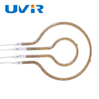 Good price De industriële veel Infrarode de Lampbuis van de Stergloeidraad Infrarode het Verwarmen Verwarmer van het Elementen Elektrische Kwarts online