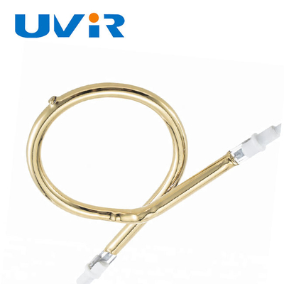 Good price Korte het Kwartsglazen buis van Golfring infrared lamps tungsten filament online