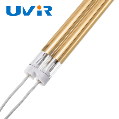 Good price Middelgrote de Lampbuis 2500W van de golf Tweeling Infrarode Hitte voor deklaag het verwarmen online