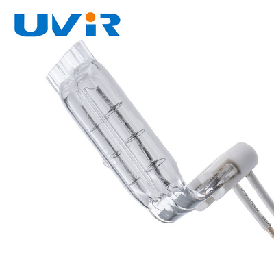 Good price 150-6000W kwartsglas 3D-vorm L-type witte coating Infraroodlamp online