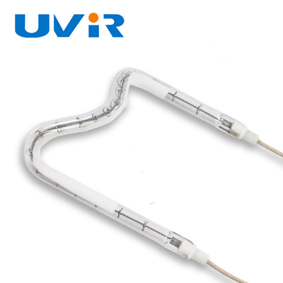 230V 1500W Heater Halogen Tube, 3D Lineaire Korte Lampen van Golfirl